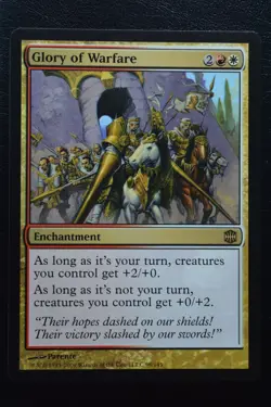 Magic The Gathering MTG GLORY OF WARFARE Alara Reborn LP Lightly Played - Image 1