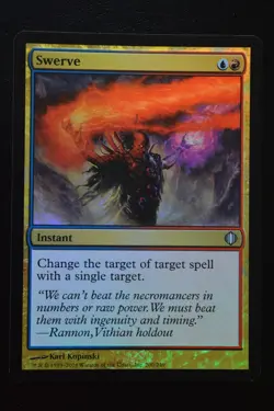 Magic The Gathering MTG SWERVE FOIL Shards of Alara LP Lightly Played - Image 1