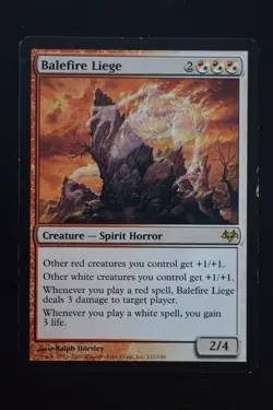 Magic The Gathering MTG BALEFIRE LIEGE Eventide MP Moderately Played - Image 1
