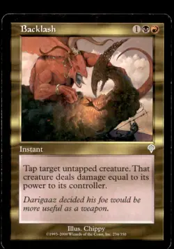 Backlash LP Light Play Invasion MTG [8401] - Image 1