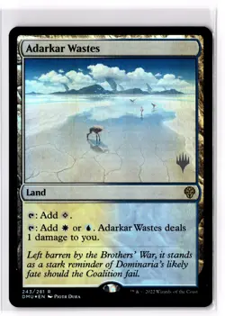 Adarkar Wastes 243 Promo Pack: Dominaria United Foil NM - Image 1