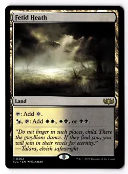 Fetid Heath 362 Commander: Tarkir: Dragonstorm Normal NM - Image 1