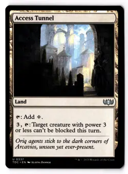 Access Tunnel 337 Commander: Tarkir: Dragonstorm Normal NM - Image 1