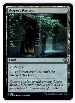 Rogue's Passage 264 Foundations Foil NM - Image 1