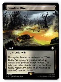 Desolate Mire (Extended Art) 438 Universes Beyond: Fallout Normal NM - Image 1