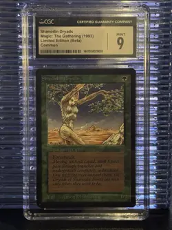Shanodin Dryad MTG Beta CGC 9 - Image 1