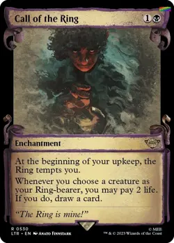 Call of the Ring (Showcase Scrolls) [LTR - 530] - NM [Foil] TCG MTG - Image 1