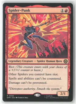 Spider-Punk R Marvel's Spider-Man 92 NM Non-Foil - Image 1