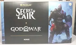 Magic the Gathering: Secret Lair x God of War: Norse [Non-Foil] New Sealed - Image 1