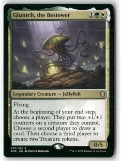 Gluntch The Bestower Commander Legends Battle For Baldurs Gate NM Magic MTG - Image 1