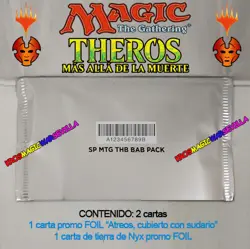 MTG THEROS: MAS ALLA DE LA MUERTE - 3 X Sobres Buy a Box ESPANOL SELLADO BAB - Image 1