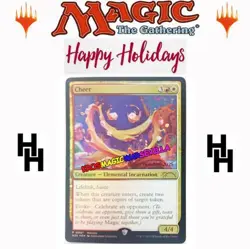 MTG Cheer Happy Holidays 2025 Promo NEW - Image 1