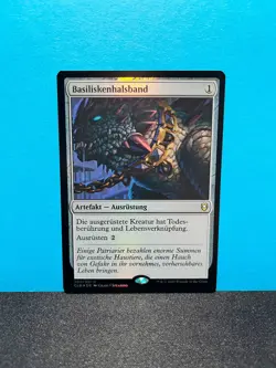 FOIL Basiliskenhalsband / Basilisk Collar - MTG Magic - Image 1