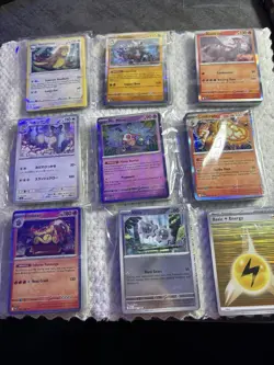 288 Card Mixed Pokemon Sets BULK Base+Rev/Holo + 2 Tins/6Sleeves - Image 1
