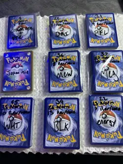 288 Card Mixed Pokemon Sets BULK Base+Rev/Holo + 2 Tins/6Sleeves - Image 2