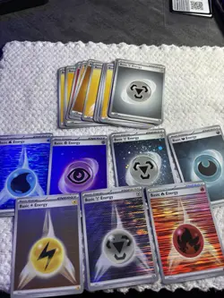 288 Card Mixed Pokemon Sets BULK Base+Rev/Holo + 2 Tins/6Sleeves - Image 3