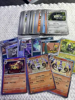 288 Card Mixed Pokemon Sets BULK Base+Rev/Holo + 2 Tins/6Sleeves - Image 4