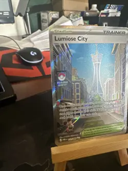 Pokemon Lumiose City 111/088 Full Art Trainer Stadium Perfect Order - Image 2