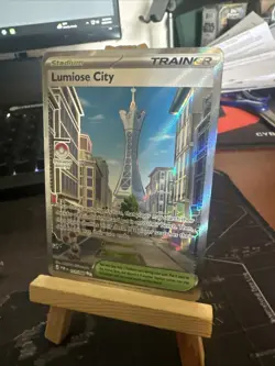 Pokemon Lumiose City 111/088 Full Art Trainer Stadium Perfect Order - Image 3