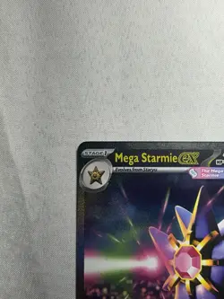 Mega Starmie EX 118/088 Rare Holo Stage 1 Water 330HP Pokemon TCG POR Card - Image 2