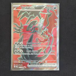 Pokemon TCG - Yveltal ex 105/088 ME03 Perfect Order Ultra Rare Pokemon NM - Image 1