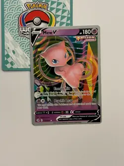 Mew V 113/264 2023 Pokemon World Championships Fusion Strike Variant C - Image 1