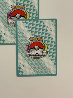 Mew V 113/264 2023 Pokemon World Championships Fusion Strike Variant C - Image 2