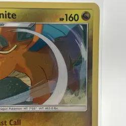 2019 POKEMON TCG SUN & MOON TEAM UP DRAGONITE COSMOS HOLO PROMO 119/181 NM- - Image 3