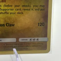 2019 POKEMON TCG SUN & MOON TEAM UP DRAGONITE COSMOS HOLO PROMO 119/181 NM- - Image 4