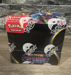 Pokemon TCG Mega Evolution Phantasmal Flames Booster Box SEALED - Image 1