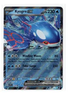 Pokemon Scarlet & Violet Black Star Promo - Kyogre ex SVP 178 - Image 1