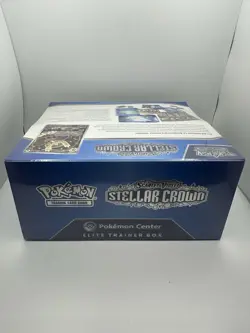 Pokemon TCG Stellar Crown Pokemon Center Exclusive Elite Trainer Box ETB Sealed - Image 3