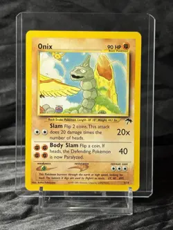 Onix Pokemon Southern Islands TCG 3/18 Lightly Played NM. - Image 2