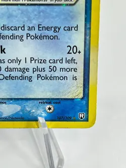 Mudkip Gold Star 107/109 - Ex Team Rocket Returns - Holo - Pokemon - LP - Image 5