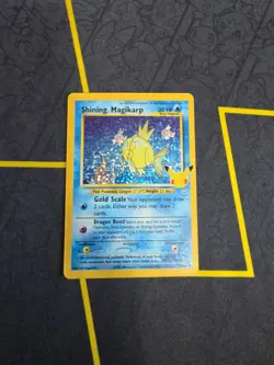 Pokemon TCG Shining Magikarp Celebrations Classic Collection Near Mint Condition - Image 1