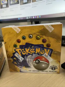 1999 POKEMON 1st EDITION Base set Booster Box Limited Sealed - Image 1