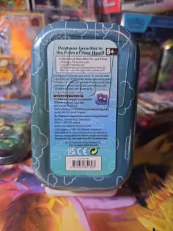 Pokemon TCG: Sinnoh Stars Mini Tin featuring Turtwig and Luxray NEW SEALED - Image 2