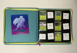 Vault X 12 Pocket Pokemon Binder Journey Together Partial Set Zip Binder SV9 - Image 5