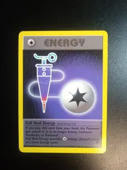 1999 Pokemon Full Heal Energy 81/82 Team Rocket Regular - Image 1
