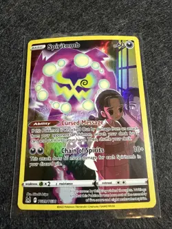 Spiritomb TG09/TG30 Trainer Gallery Holo Rare Pokemon 2022 Lost Origin NM - Image 1