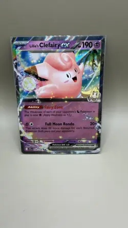 Lillie's Clefairy EX 56/159 Journey Together Pokemon TCG - Image 1