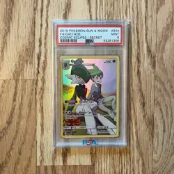 PSA 9 Pokemon Gallade 244/236 S&M Cosmic Eclipse Holo Full Art - Image 1