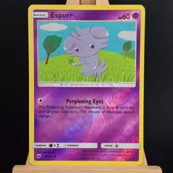 Espurr - 59/147 - Sun & Moon: Burning Shadows - Reverse Holo - Pokemon TCG - Image 1