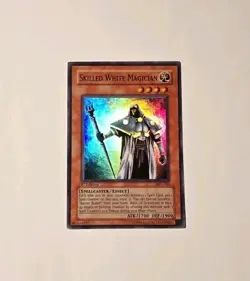 Yugioh Skilled White Magician MFC-064 1st Edition Super Rare LP - Image 1
