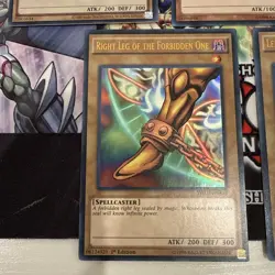 YUGIOH EXODIA THE FORBIDDEN ONE YGLD SET ULTRA NM 1996 - Image 3