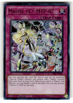 Maliss C MTP-07 CRBR-EN022 1st Edition Ultra Rare Crossover Breakers LP - Image 1