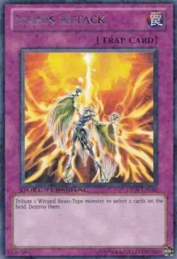 Yugioh! MP Icarus Attack - DT04-EN049 - Rare - Duel Terminal Moderately Played, - Image 1