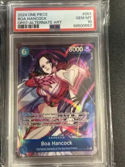BOA HANCOCK ALT ART OP07-051 - One Piece 500 Years into the Future PSA 10 - Image 1