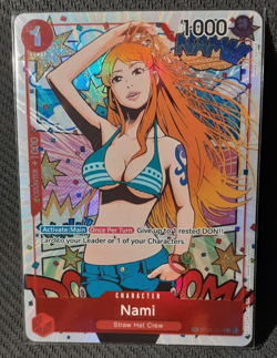 ONE PIECE Card Game english - NAMI - ST01-007- AA - ALTERNATIVE SPECIAL RARE OP6 - Image 1
