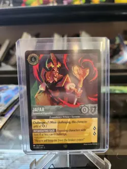 Disney Lorcana Jafar Tyrannical Hypnotist Foil Legendary NM - Image 1